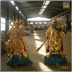 彩繪鑄銅韋陀鑄造廠(chǎng)